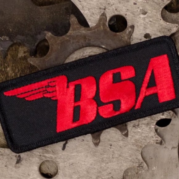 Pegasus Apparel Other - BSA Logo Black-Red Embroiderd Iron-On Sew-On Patch - NEW